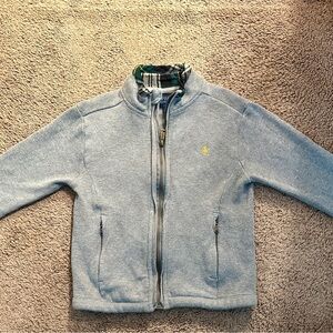 Polo by Ralph Lauren Gray Plaid Collar Shirt - size 6